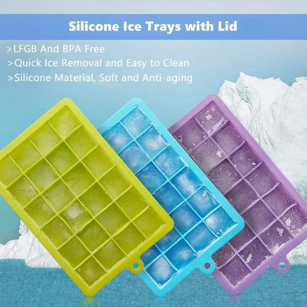 Silicone ice cube tray - home & kitchen