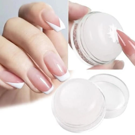 Silicone nail stamper