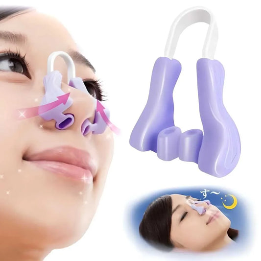Silicone nose shaper clip