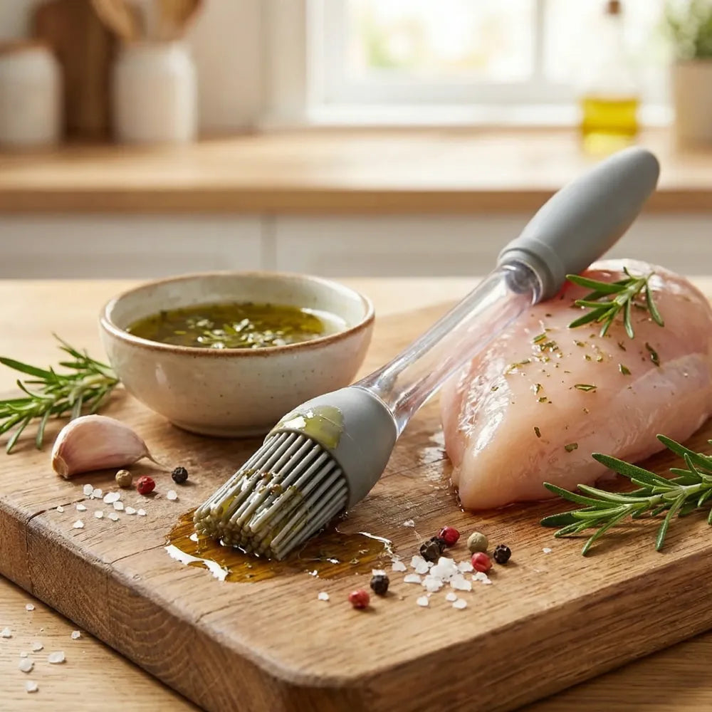 Silicone oil pastry brush - home & kitchen
