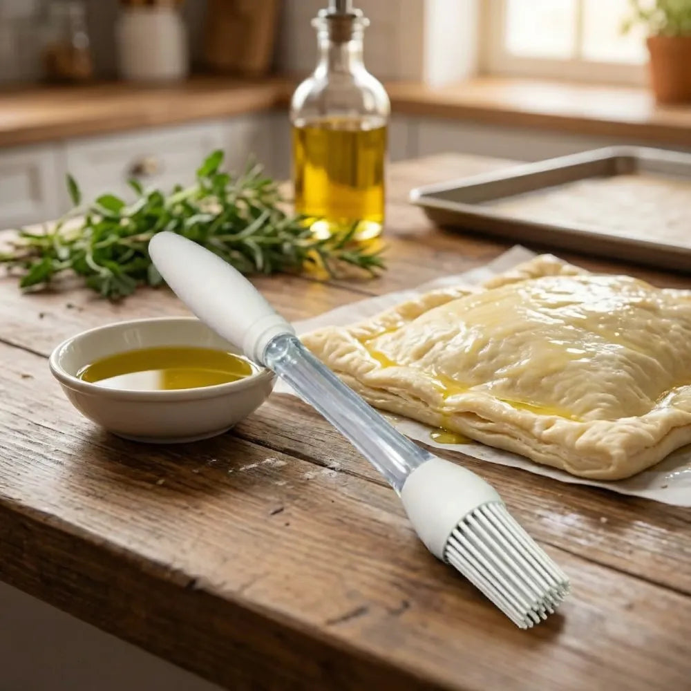 Silicone oil pastry brush - home & kitchen