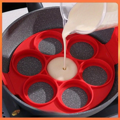 Silicone pancake maker mold – 7 holes