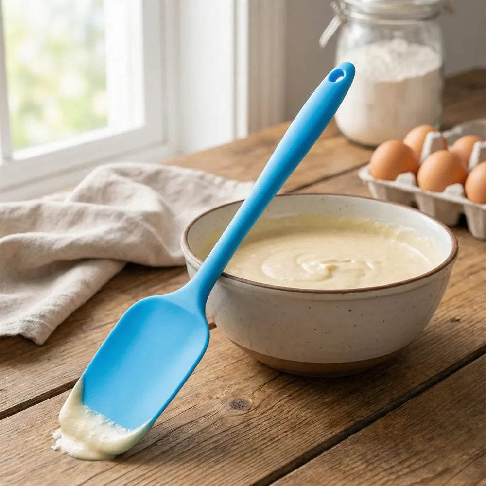 Silicone spatula for baking cooking (1 pc) - home & kitchen