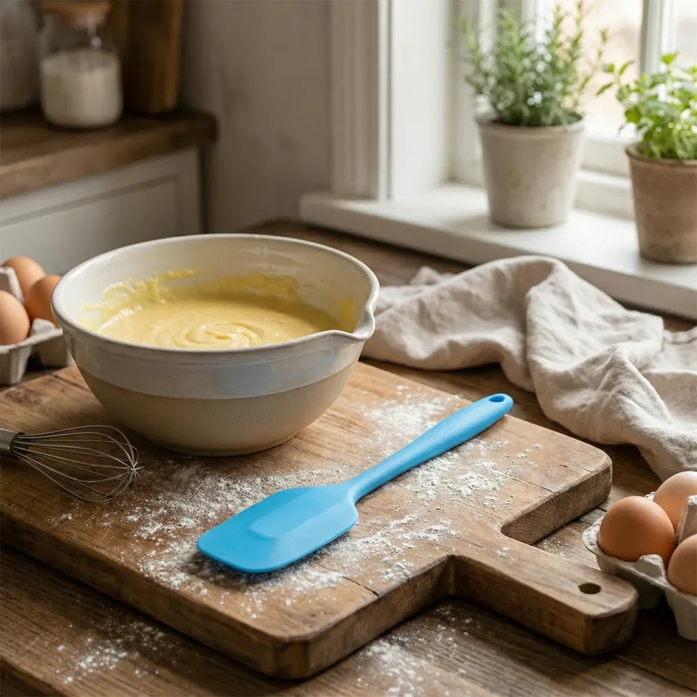 Silicone spatula for baking cooking (1 pc) - home & kitchen