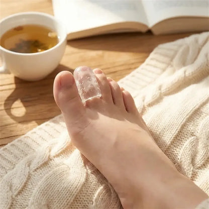 Silicone toe protector