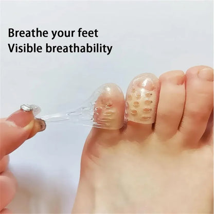 Silicone toe protector