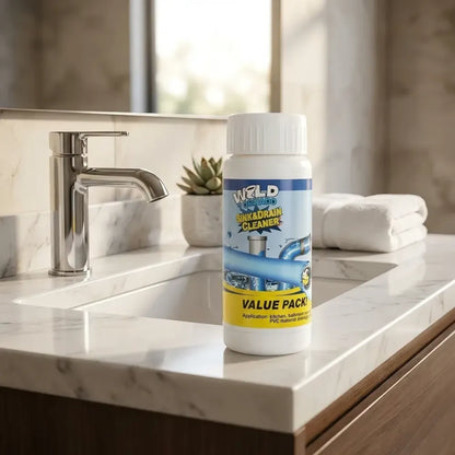 Sink and drain cleaner powder