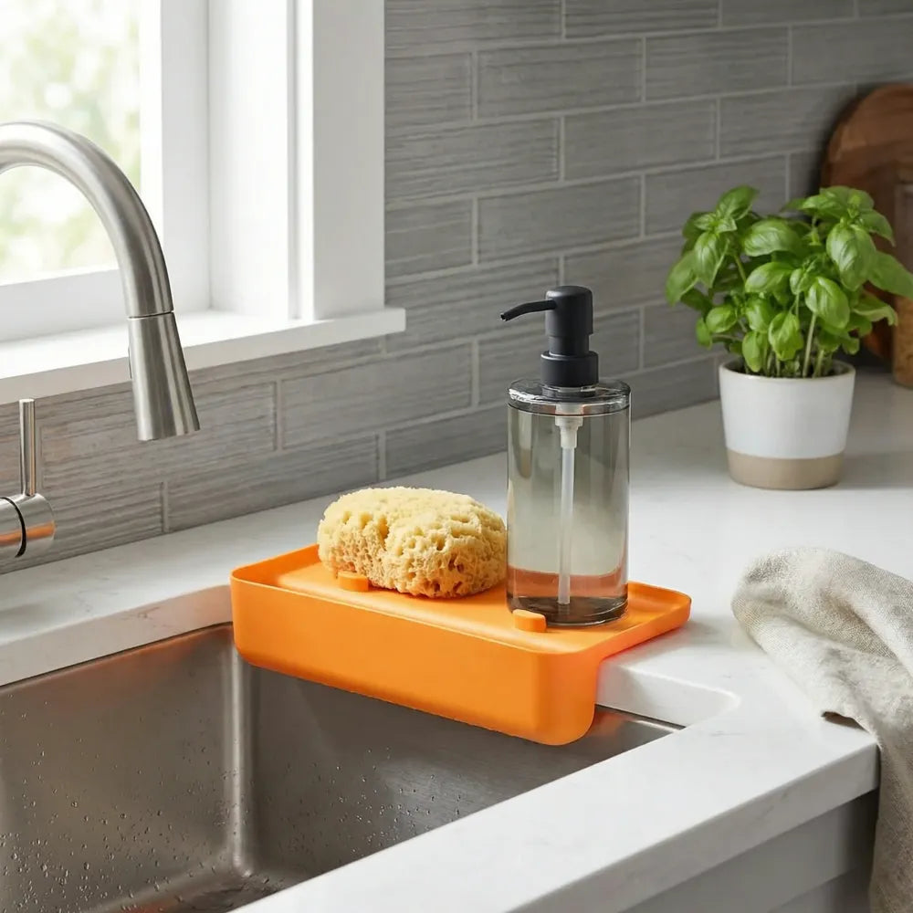 Sink drainer shelf & colander - home improvement