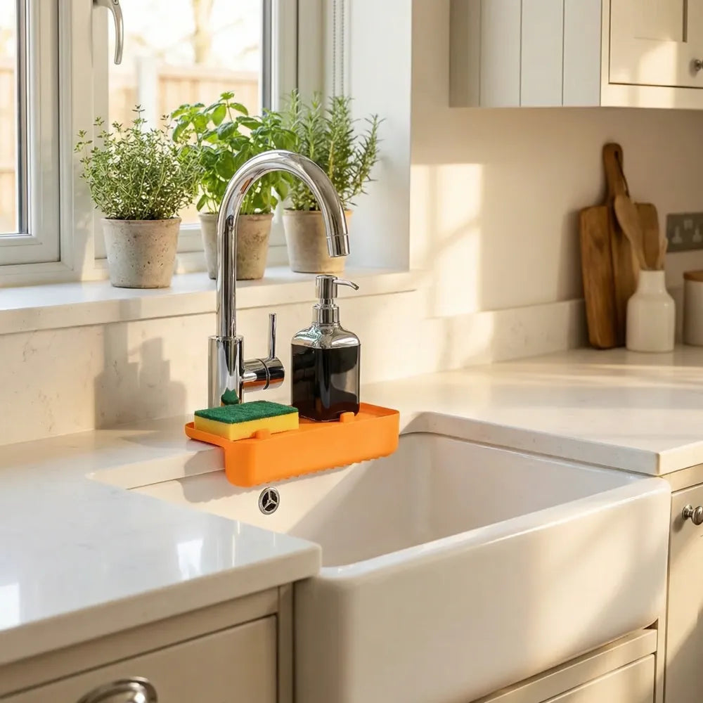 Sink drainer shelf & colander - home improvement