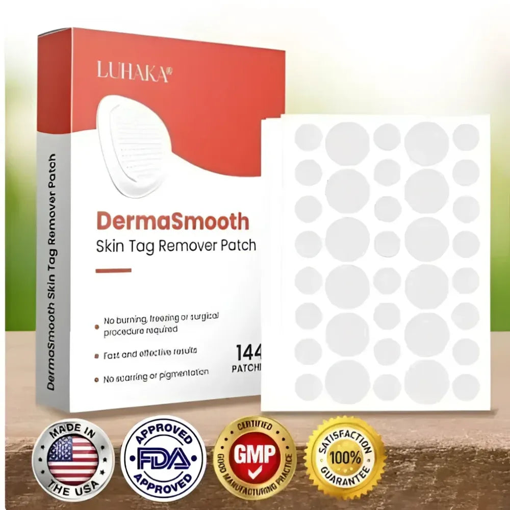 Skin tag remover patches