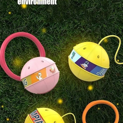 Skip ball ankle toy – bouncing fitness game