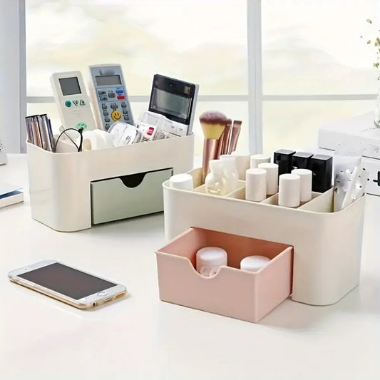 Sleek multi-use makeup organizer - accessories