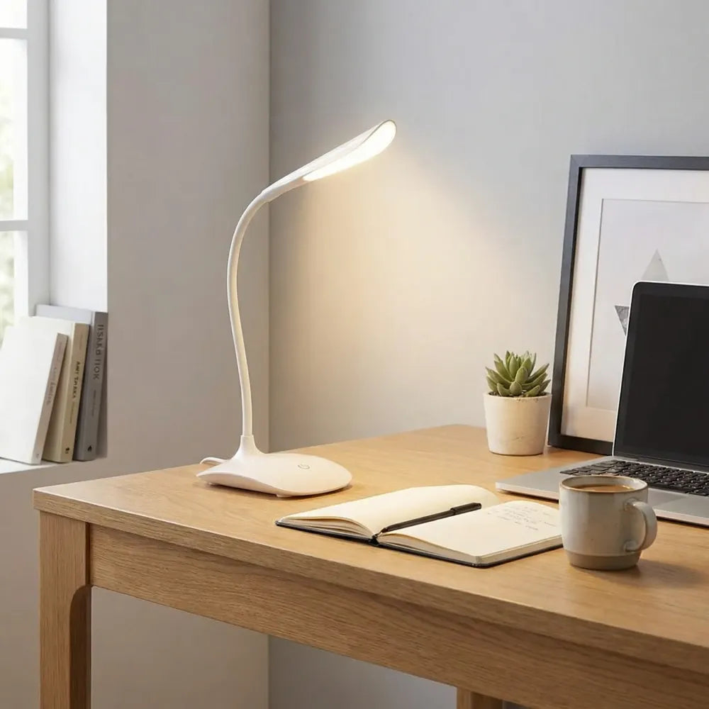 Sleek rechargeable table lamp