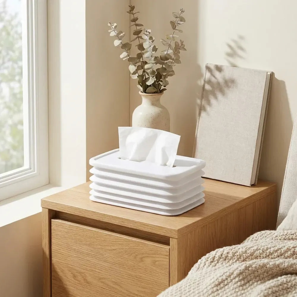 Sleek silicone tissue holder - home improvement