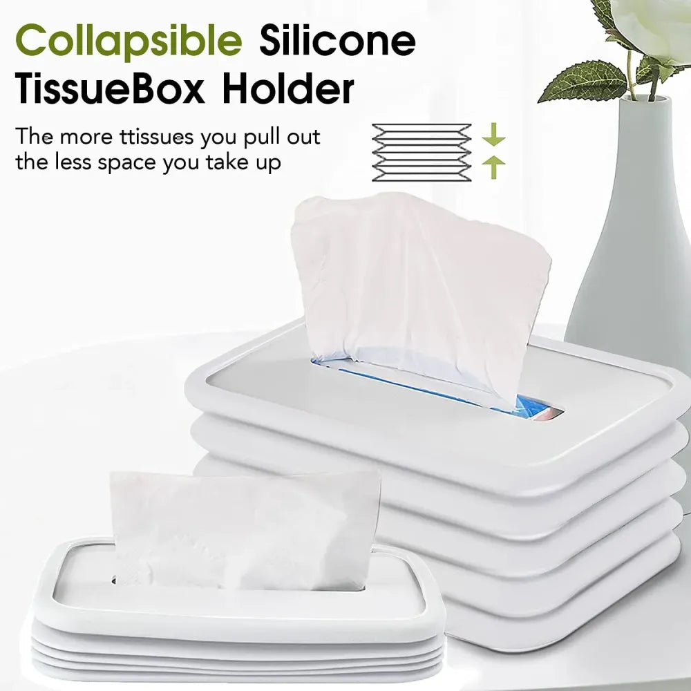 Sleek silicone tissue holder - home improvement