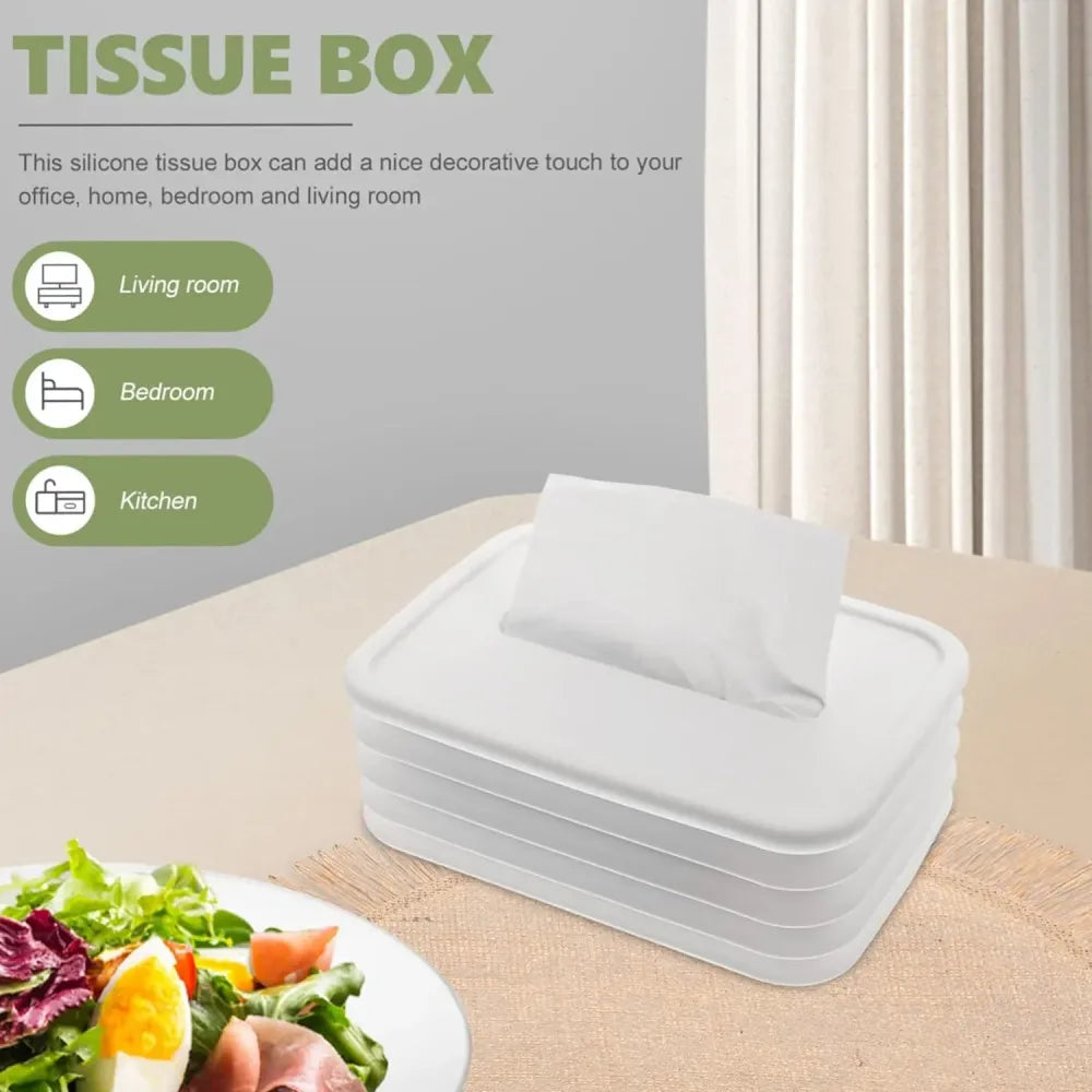 Sleek silicone tissue holder - home improvement
