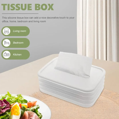 Sleek silicone tissue holder - home improvement