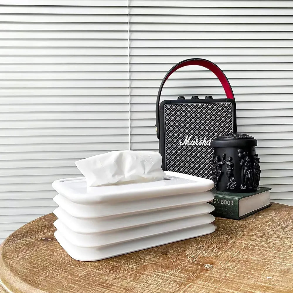 Sleek silicone tissue holder - home improvement