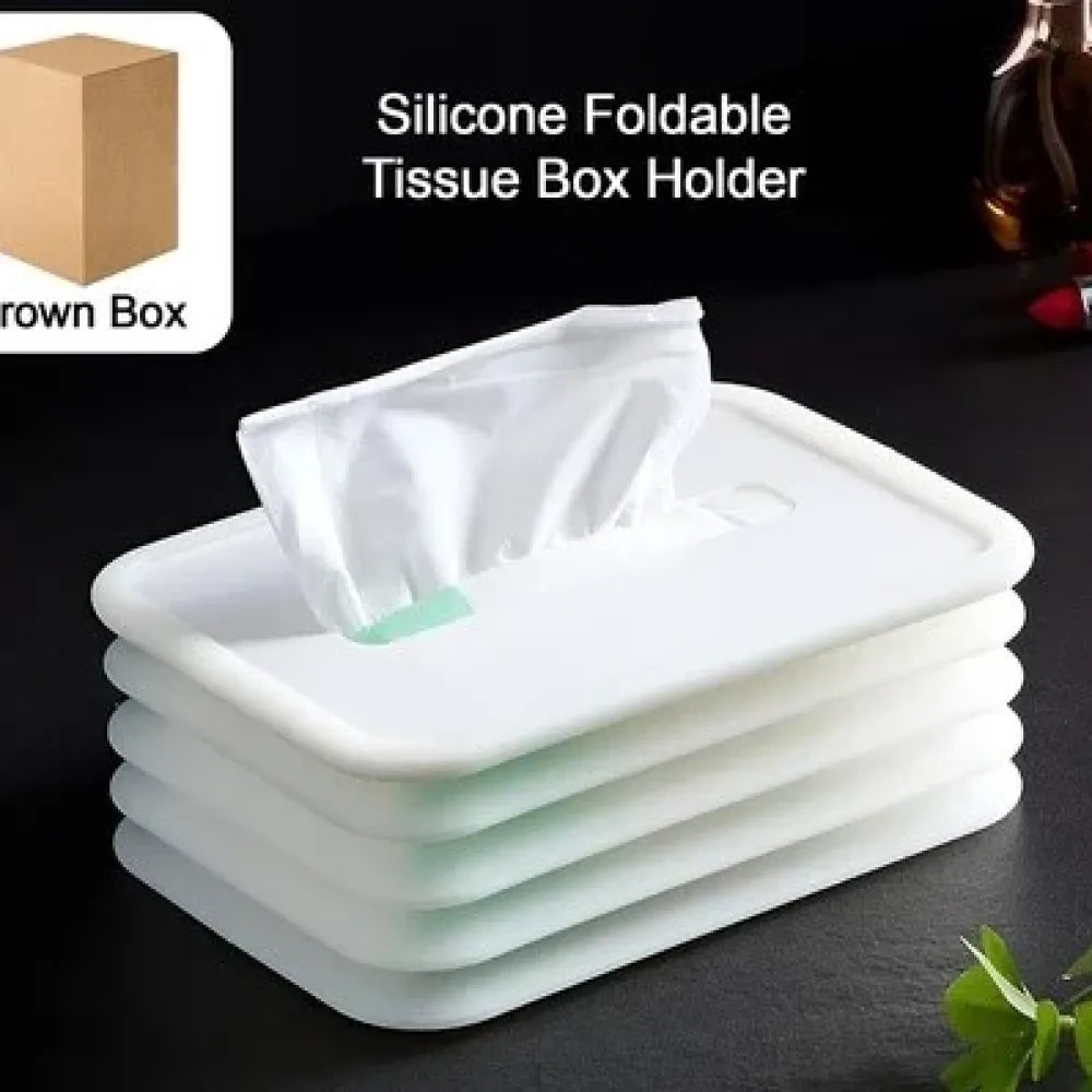 Sleek silicone tissue holder - home improvement