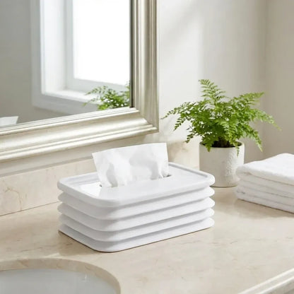 Sleek silicone tissue holder - home improvement