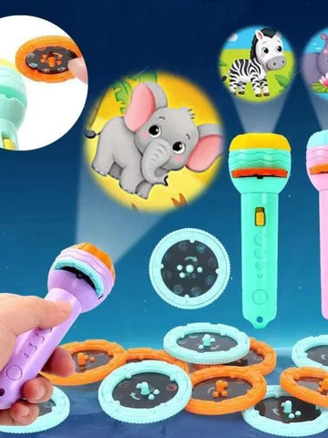 Slide Flashlight Torch Education Learning�Kids Toy