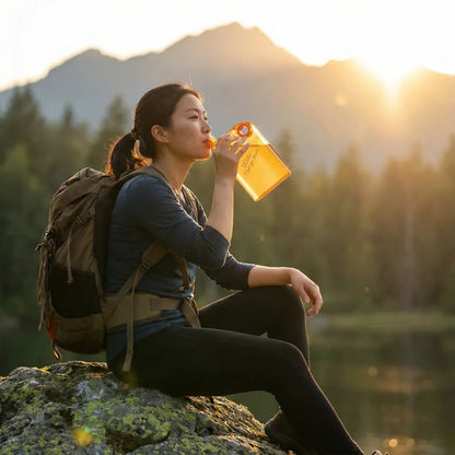 Slim notebook style water bottle - home & kitchen
