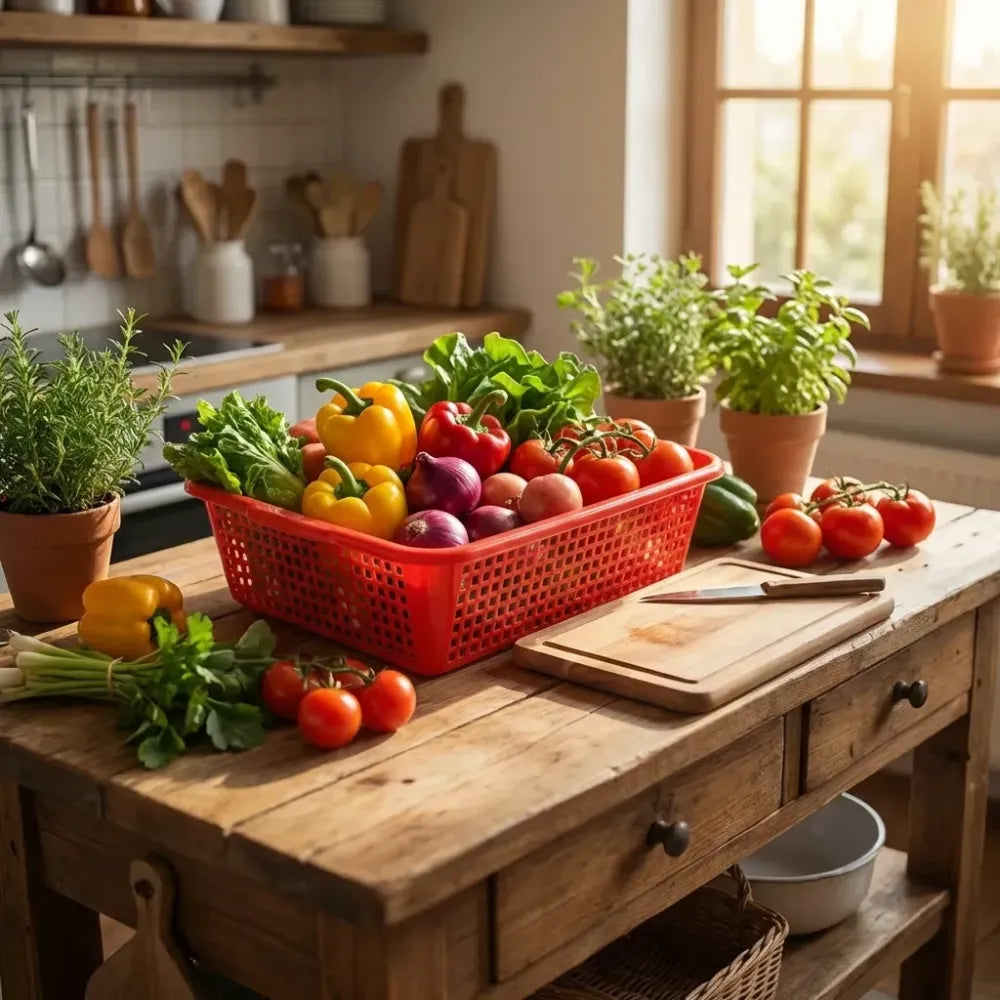 Small kitchen washing basket - home &