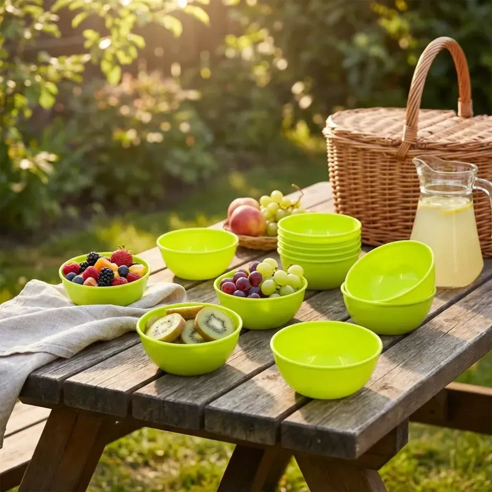 Small plastic bowl set - home & kitchen