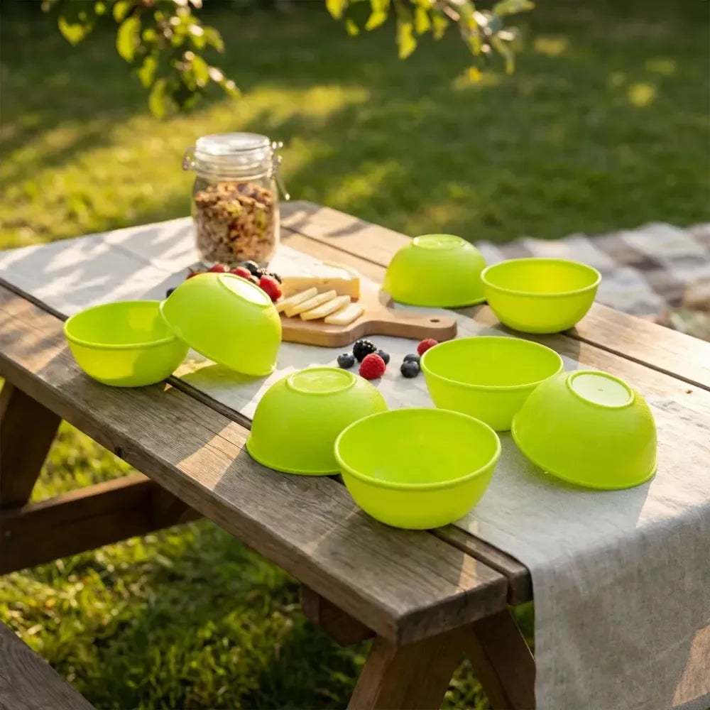 Small plastic bowl set - home & kitchen