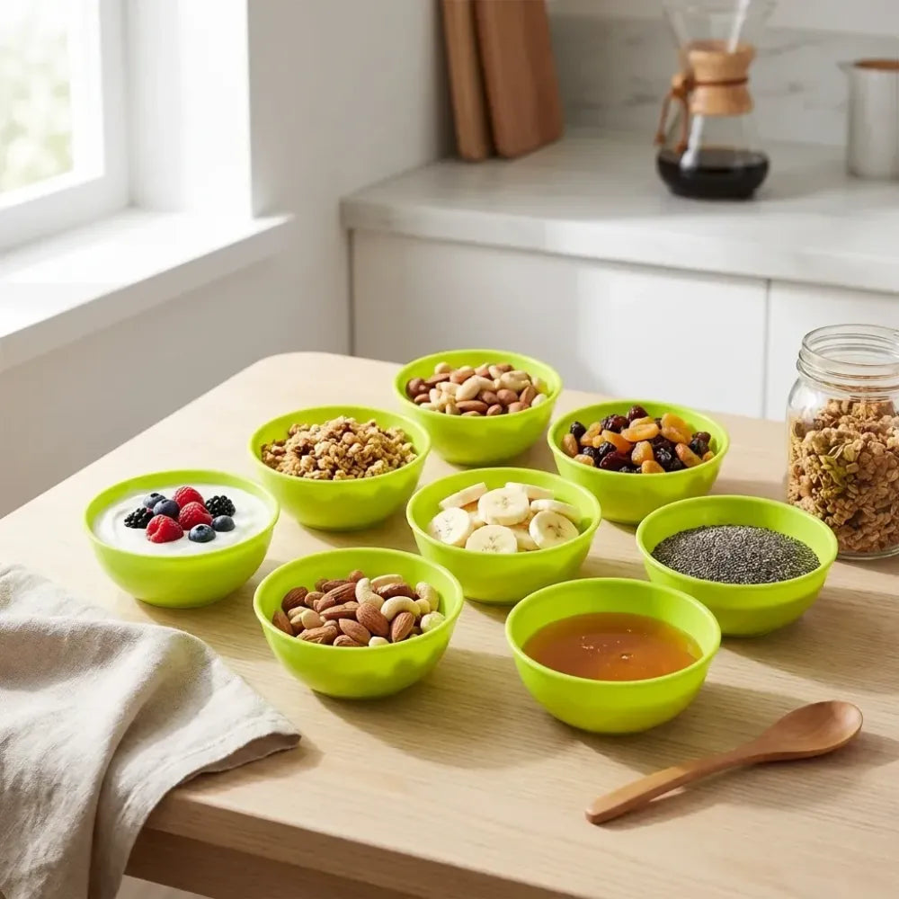Small plastic bowl set - home & kitchen