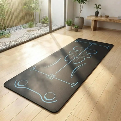 Smart align yoga mat