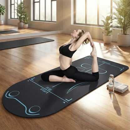 Smart align yoga mat
