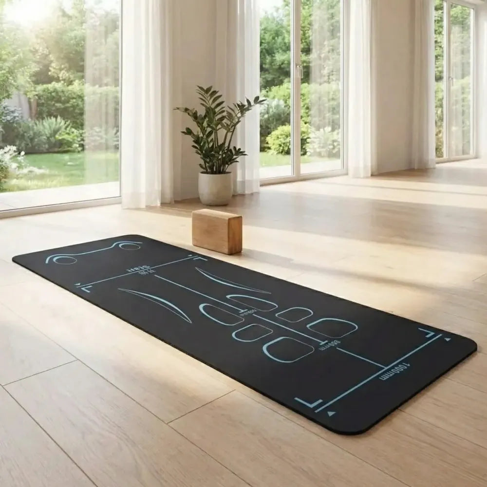 Smart align yoga mat