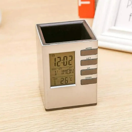 Smart desk clock organizer - potential heroes