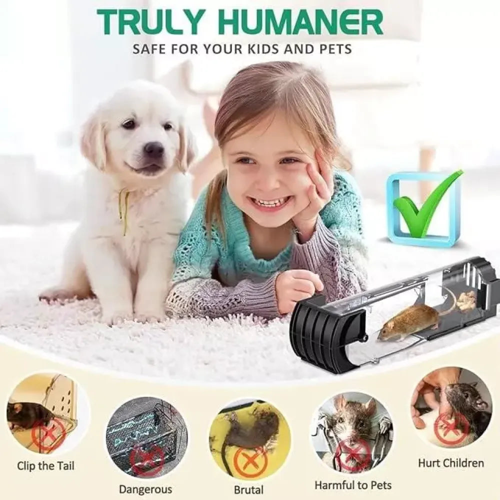 Smart humane mousetrap - home essentials
