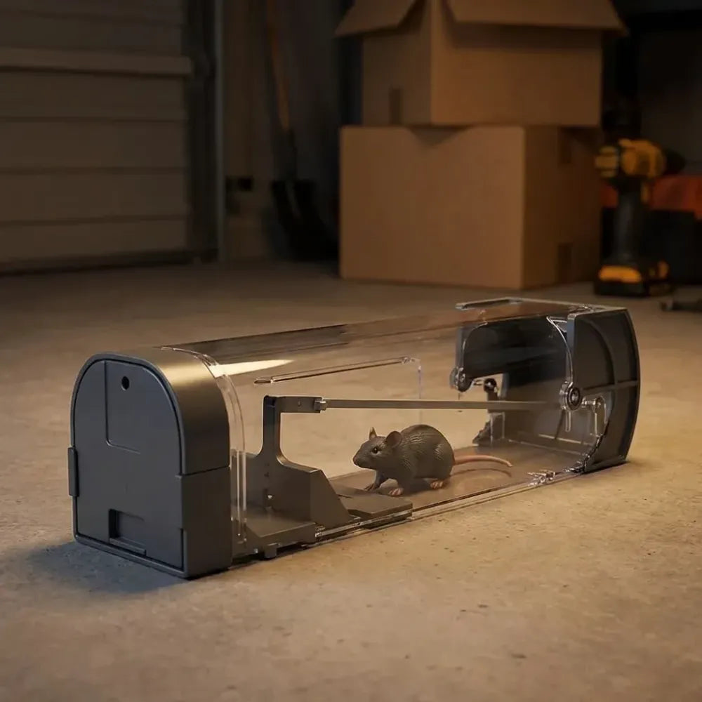 Smart humane mousetrap - home essentials