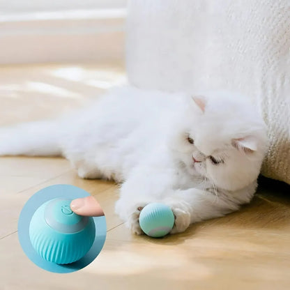Smart led cat toy ball