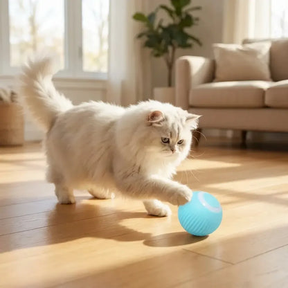 Smart led cat toy ball
