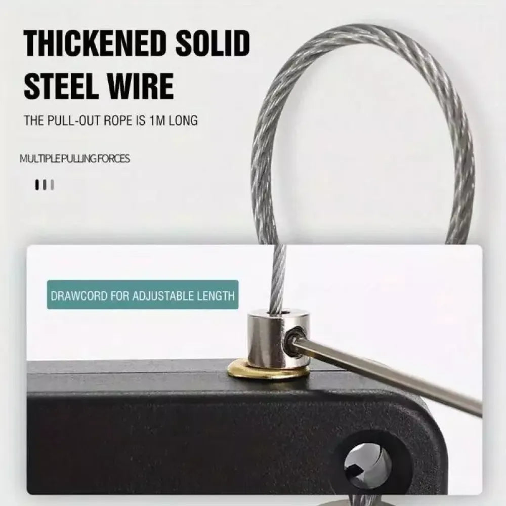 Smart no-drill door closer