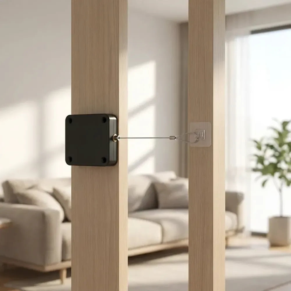 Smart no-drill door closer - home essentials