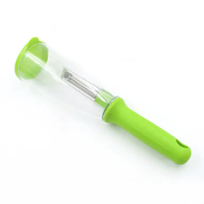 Smart peeler with container - home & kitchen