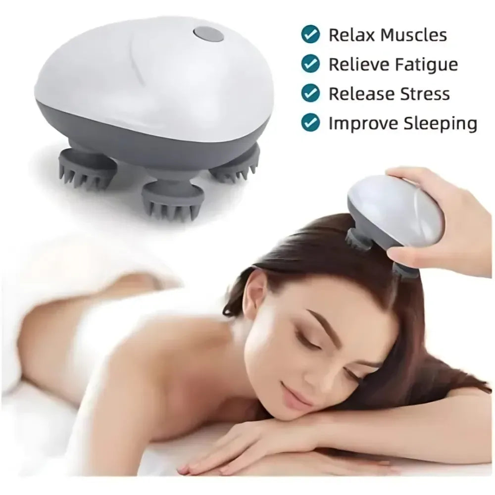 Smart scalp relaxation massager