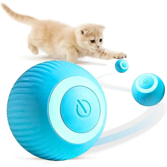 Smart self-roller ball toy for pets