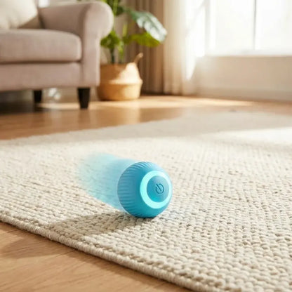 Smart self-roller ball toy for pets