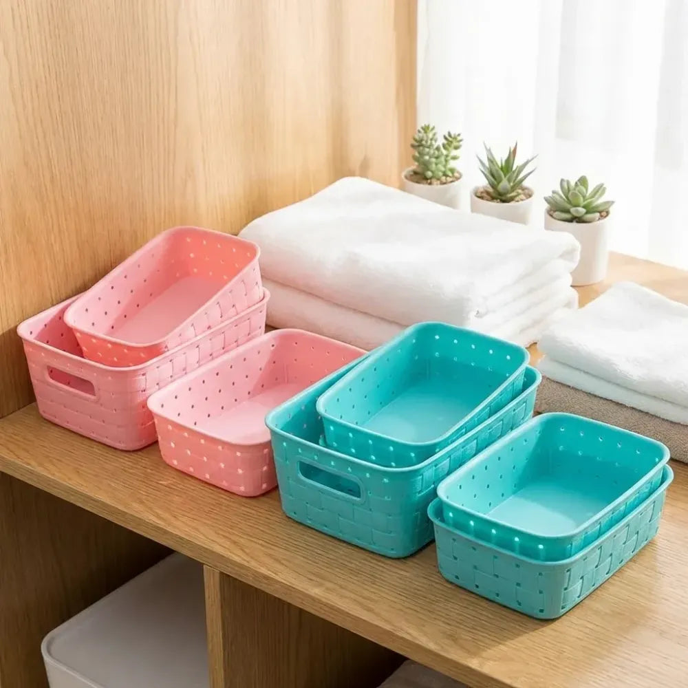 Smart shelf storage baskets - home & kitchen