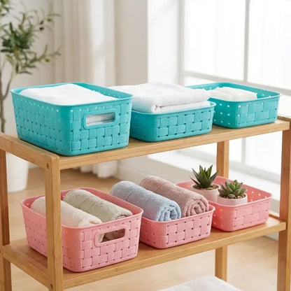 Smart shelf storage baskets - home & kitchen