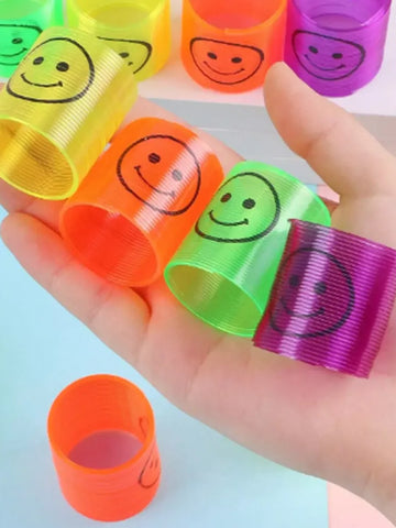 Smiley Slinky Spring Set