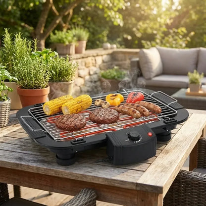 Smokeless indoor electric grill - home & kitchen
