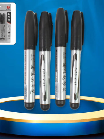 Smooth Black Marker Set