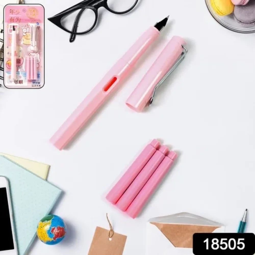 Smooth-writing fountain pen set - office